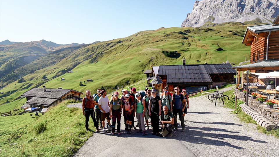 Betriebsausflug Sulzfluh Betriebsausflug Sulzfluh